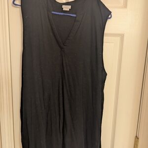 Chicos Black Sleeveless Top XL ( Chicos Size 3)